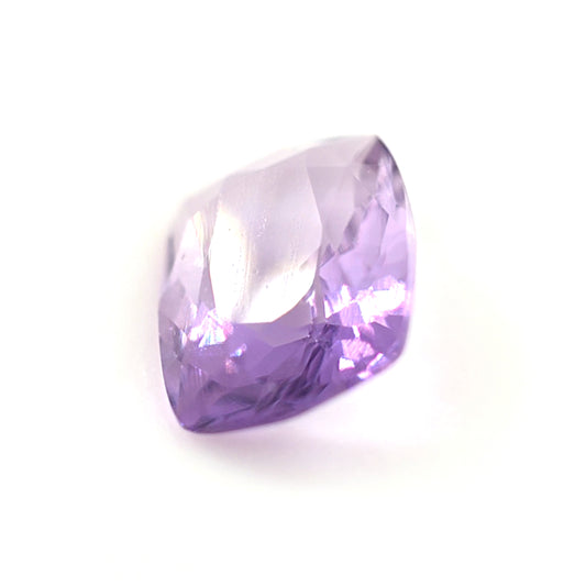 Amethyst Cushion Cut 0.77 Ct – Light Lavender Purple Natural Quartz