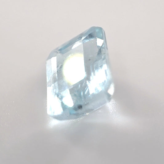 Aquamarine Emerald Cut 1.64 Ct – Light Icy Blue Natural Beryl