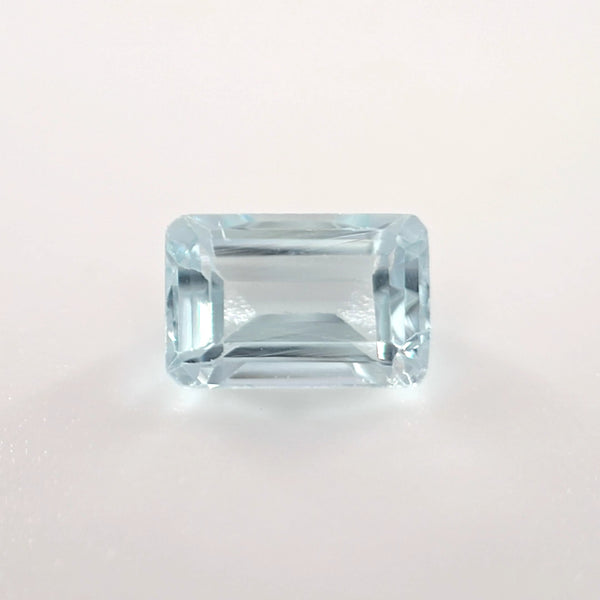 Aquamarine Emerald Cut 0.62 Ct – Light Icy Blue Natural Beryl