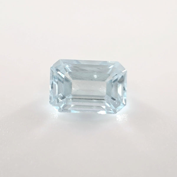 Aquamarine Emerald Cut 0.65 Ct – Light Icy Blue Natural Beryl