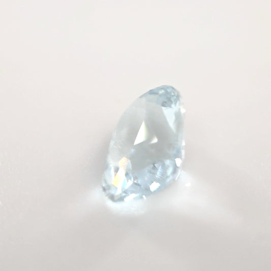 Aquamarine Oval Cut 1.07 Ct – Light Icy Blue Natural Beryl