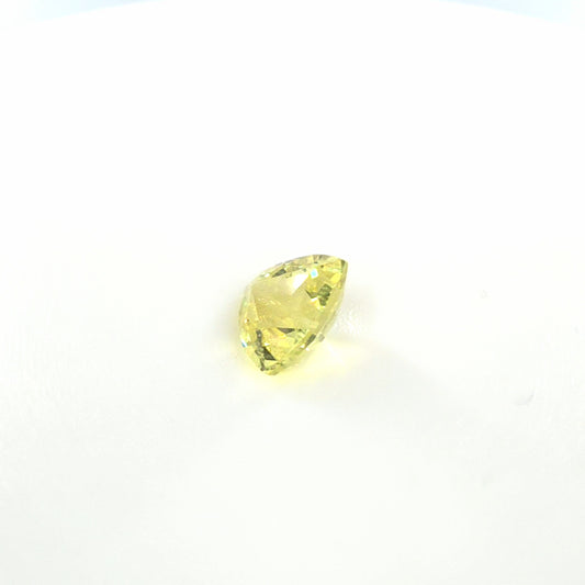 Chrysoberyl Trillion Cut 0.54 Ct – Light Yellow Green Chrysoberyl