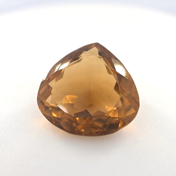 Citrine Pear Cut 9.57 Ct – Golden Orange Natural Quartz