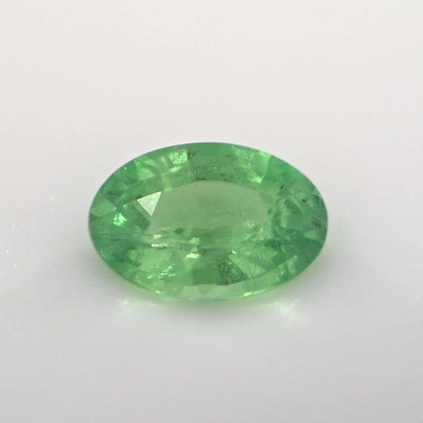 Tsavorite Garnet Oval Cut 0.46 Ct – Electric Green Natural Garnet