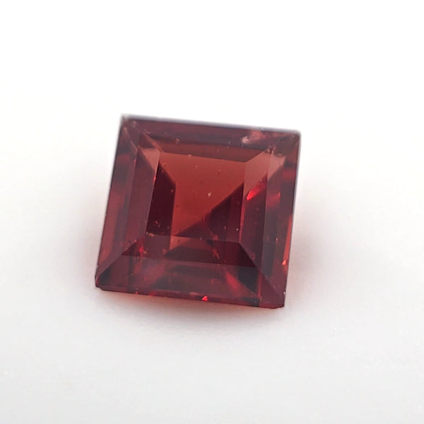Garnet Princess Cut 0.67 Ct – Wine Red Natural Garnet