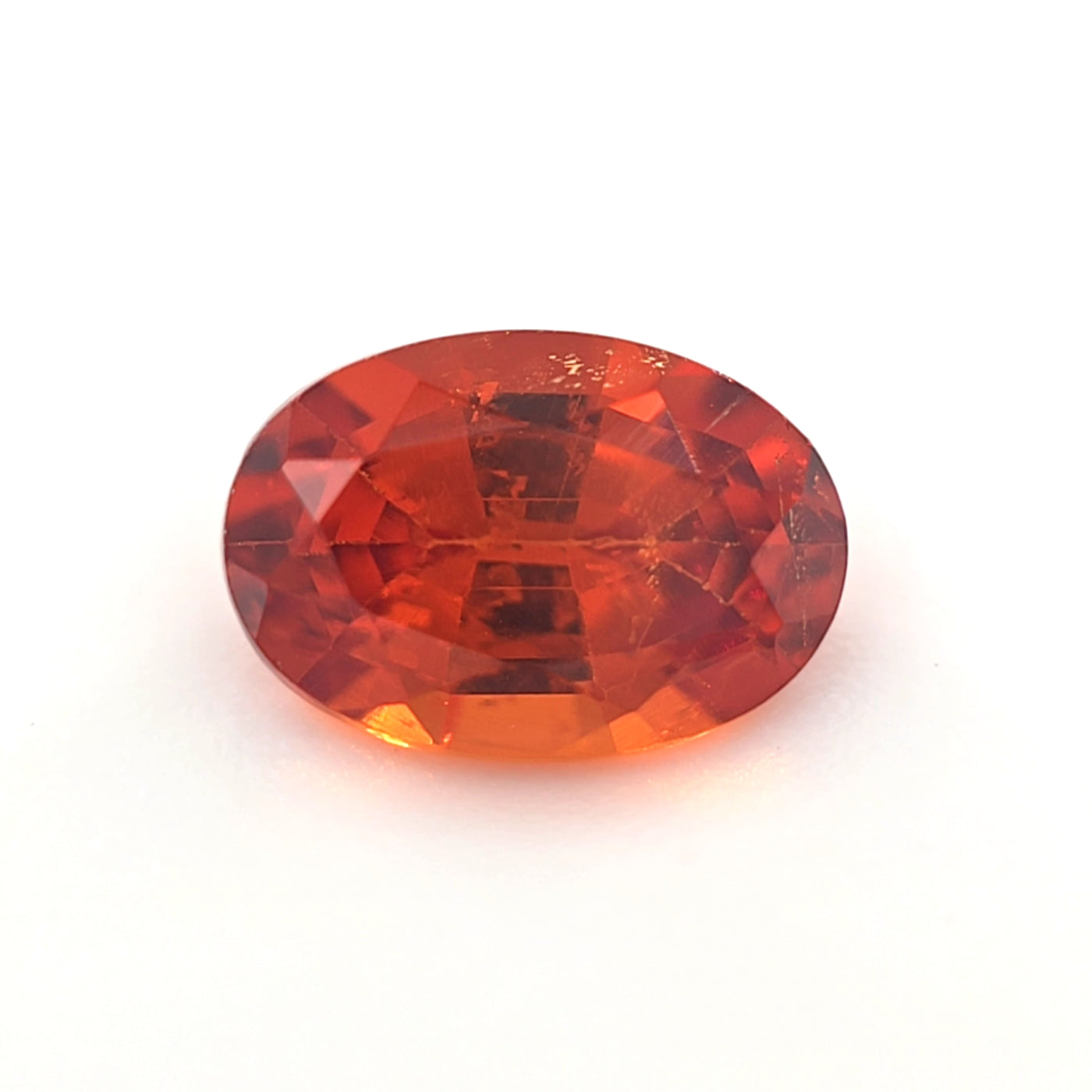 Spessartine Garnet 0.69 Ct Oval Cut – Vivid Orange Loose Garnet