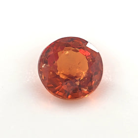 Mandarin Garnet 0.35 Ct Round Cut – Mandarin Orange Loose Garnet