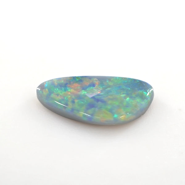 Lightning Ridge Dark Opal Freeform Cabochon 0.40 Ct - Australian Natural Opal