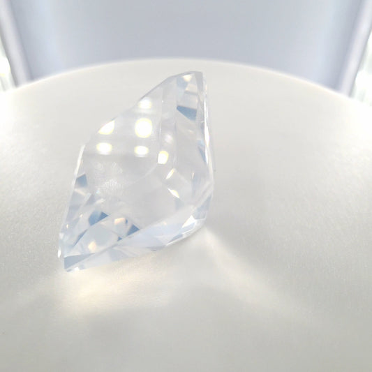Rock Crystal Quartz Fantasy Square Cut 20.43 Ct – Colorless Quartz