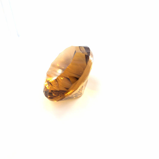 Citrine Oval Cut 12.62 Ct – Deep Golden Brown Citrine