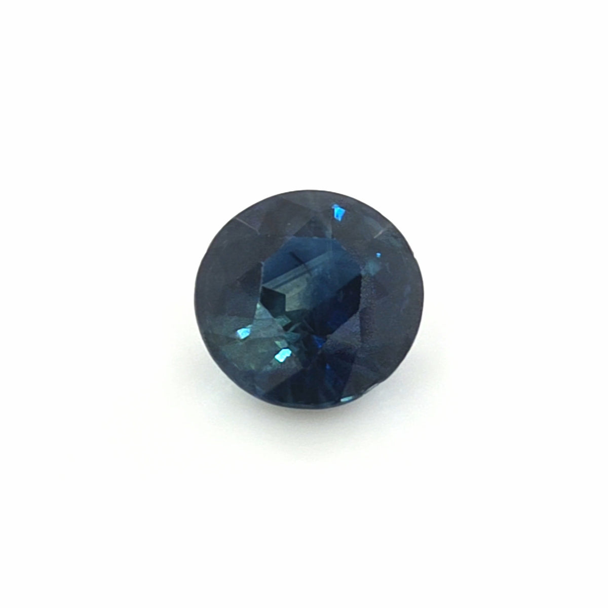 Deep Blue Sapphire Round Cut 0.92 Ct – Natural Sapphire