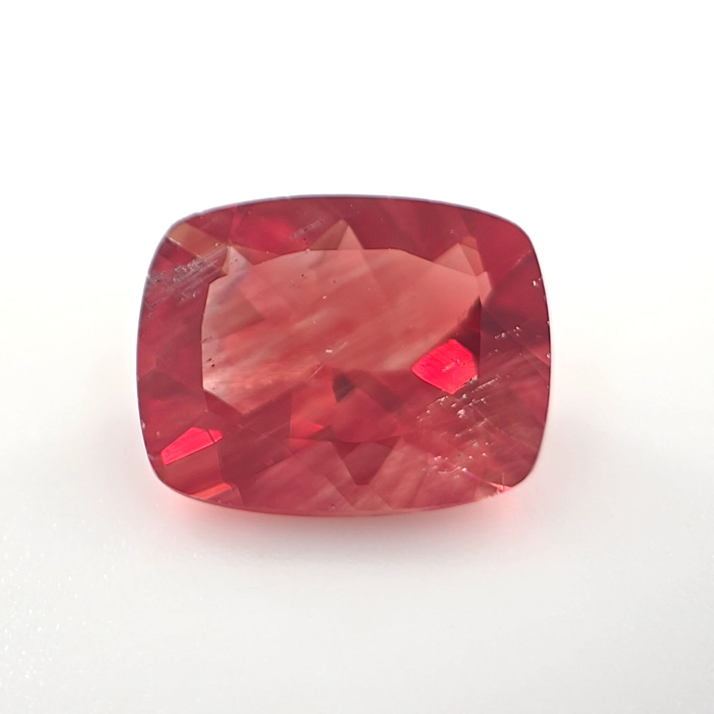 Oregon Sunstone Cushion Cut 2.23 Ct – Rosy Red Natural Sunstone