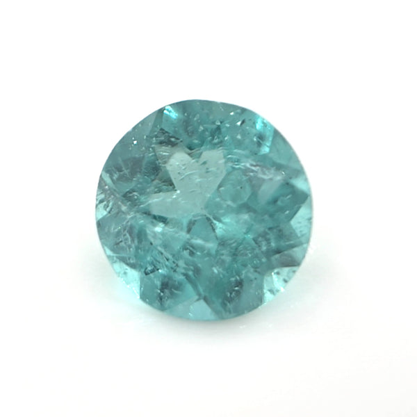 Tourmaline Round Cut 0.55 Ct – Seafoam Green Natural Tourmaline