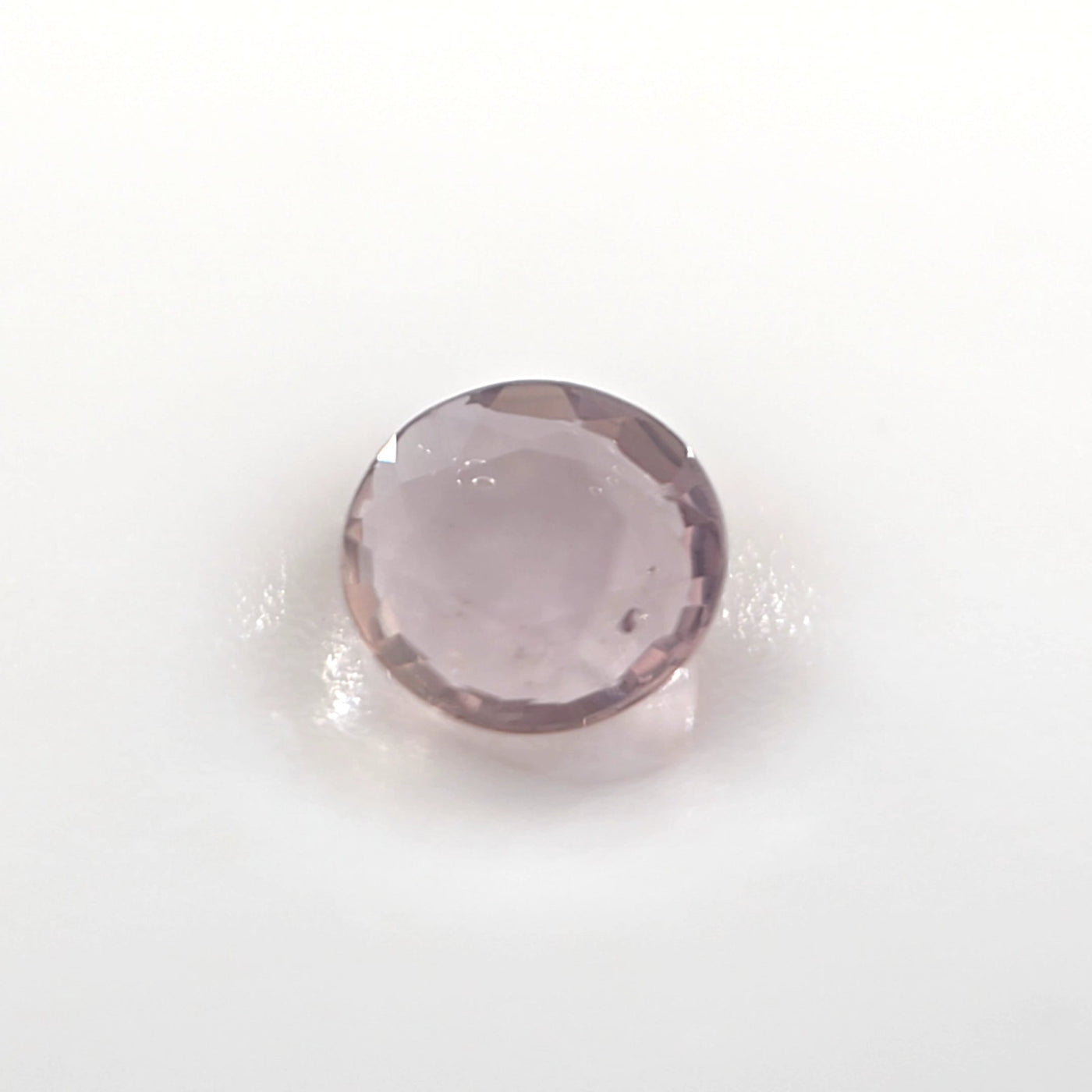 Tourmaline Round Cut 0.16 Ct – Blush Pink Natural Tourmaline