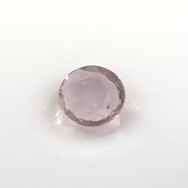 Tourmaline Round Cut 0.16 Ct – Blush Pink Natural Tourmaline