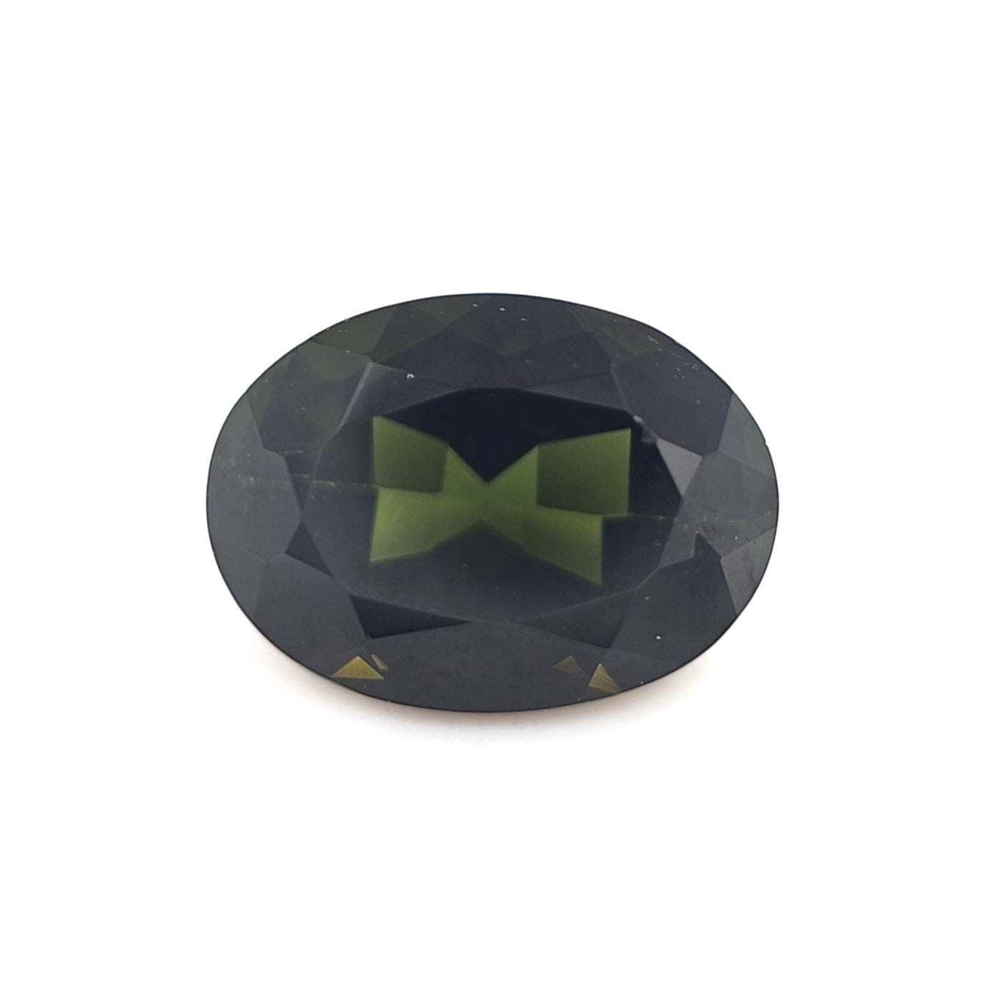 Tourmaline Oval Cut 1.47 Ct – Deep Forest Green Natural Tourmaline