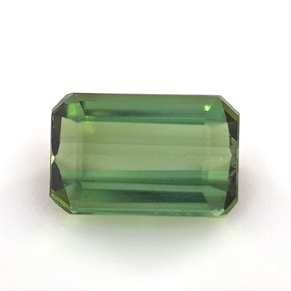 1.07 Ct Light Green Tourmaline Emerald Cut – Fresh Mint Tone