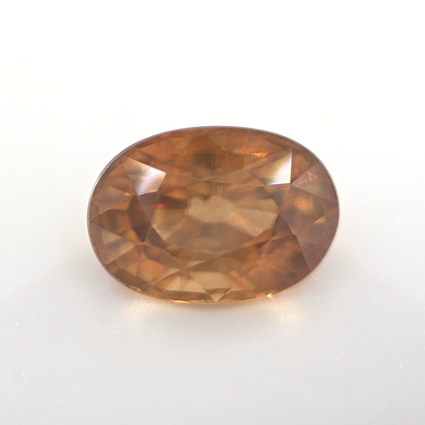 Cognac Zircon Oval Cut 2.07 Ct – Natural Zircon