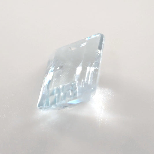 Aquamarine Emerald Cut 1.31 Ct – Light Icy Blue Natural Beryl