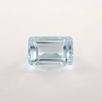 Aquamarine Emerald Cut 0.62 Ct – Light Icy Blue Natural Beryl