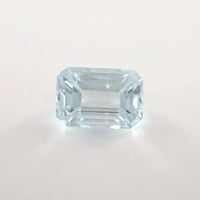 Aquamarine Emerald Cut 0.65 Ct – Light Icy Blue Natural Beryl