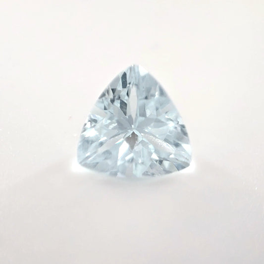 Aquamarine Trillion Cut 1.36 Ct – Light Icy Blue Natural Beryl