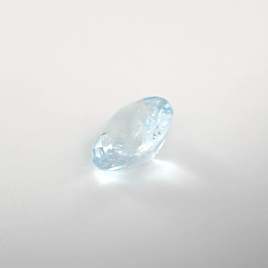 0.65 Ct Lt Sky Blue Aquamarine