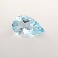 Aquamarine Pear Cut 0.54 Ct – Light Sky Blue Natural Beryl