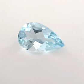 Aquamarine Pear Cut 0.54 Ct – Light Sky Blue Natural Beryl