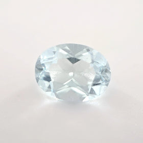 Aquamarine Oval Cut 1.07 Ct – Light Icy Blue Natural Beryl
