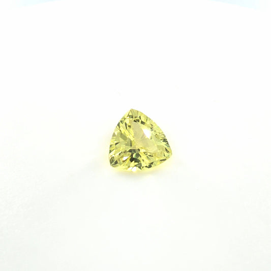 Chrysoberyl Trillion Cut 0.54 Ct – Light Yellow Green Chrysoberyl