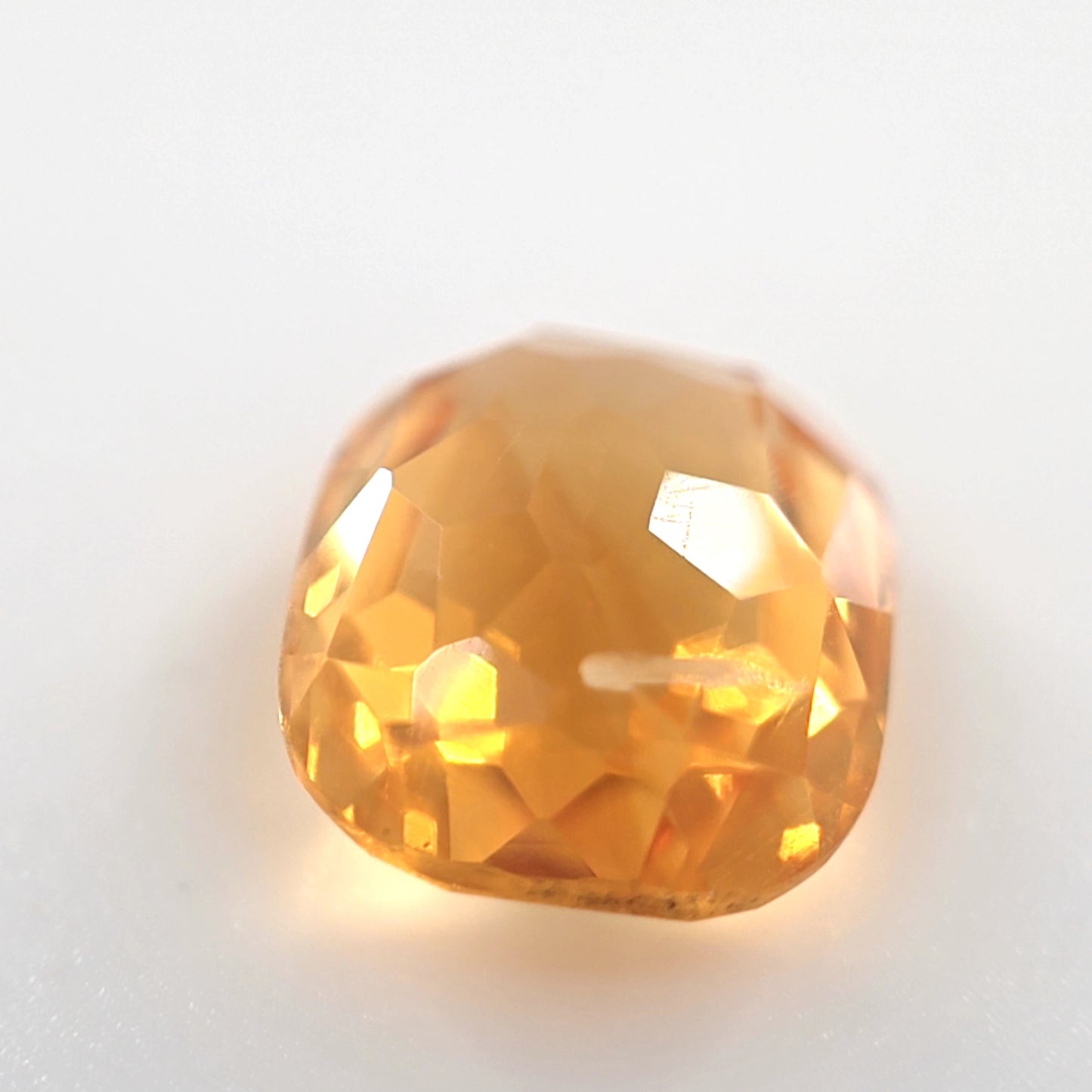 Citrine 2.92 Ct Cushion Cut – Golden Orange Loose Citrine