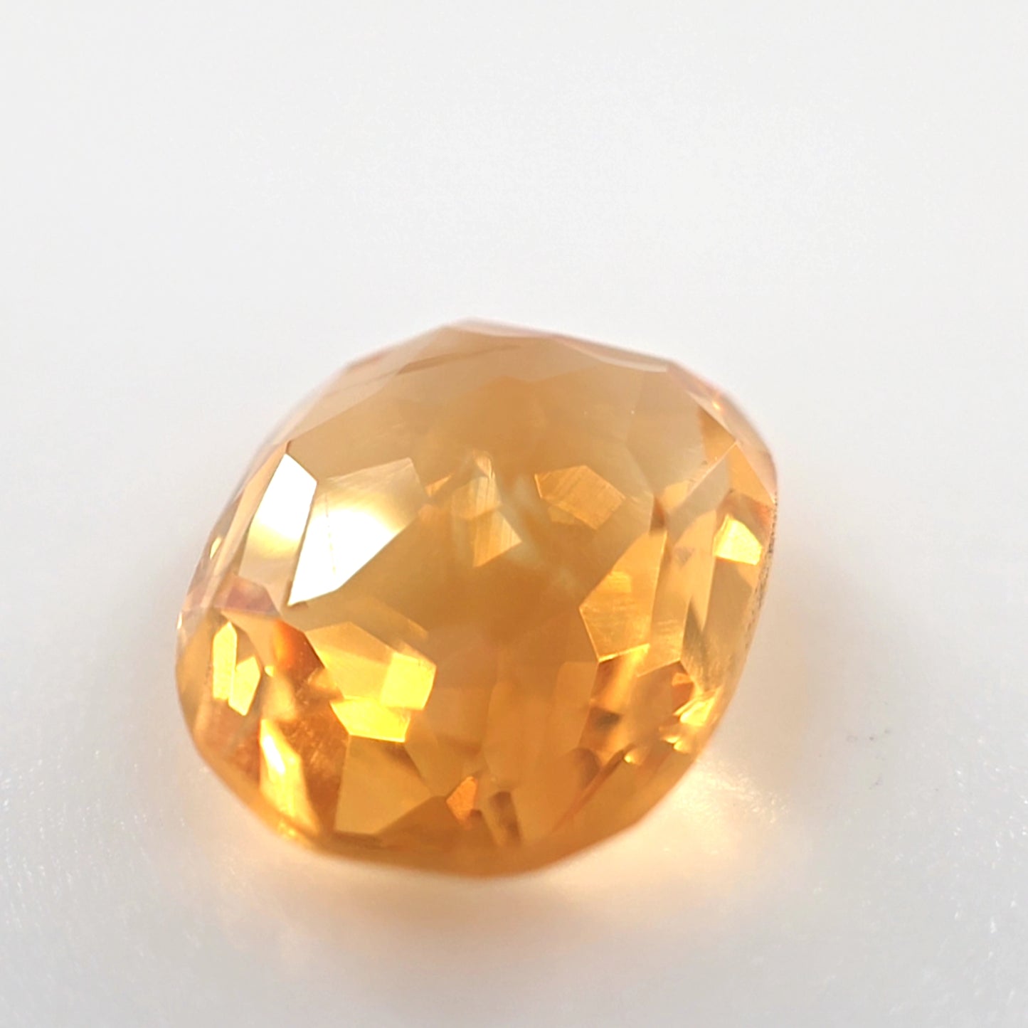 Citrine 2.92 Ct Cushion Cut – Golden Orange Loose Citrine