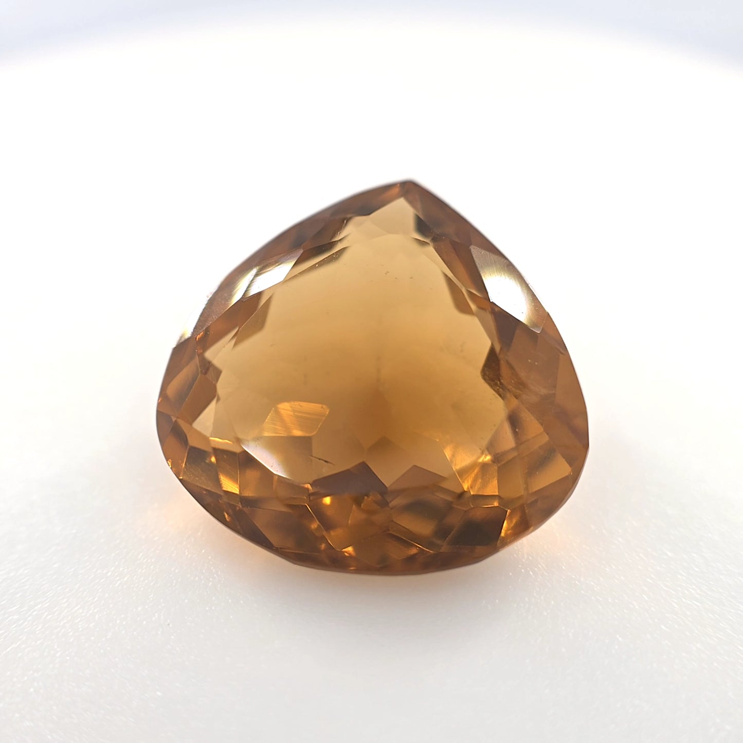 Citrine Pear Cut 9.57 Ct – Golden Orange Natural Quartz