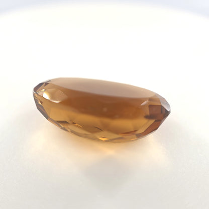 Citrine Oval Cut 9.96 Ct – Golden Orange Natural Quartz