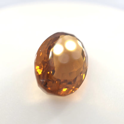 Citrine Oval Cut 9.96 Ct – Golden Orange Natural Quartz