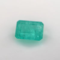 Emerald Step Cut 0.22 Ct – Vibrant Green Natural Emerald