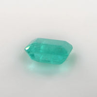 Emerald Step Cut 0.22 Ct – Vibrant Green Natural Emerald