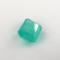 Emerald Step Cut 0.22 Ct – Vibrant Green Natural Emerald