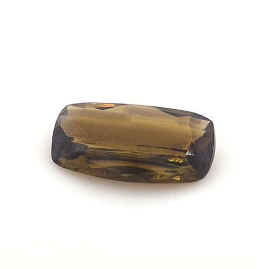 1.00 Ct Epidote Rectangle Cut – Olive Green Natural Gemstone