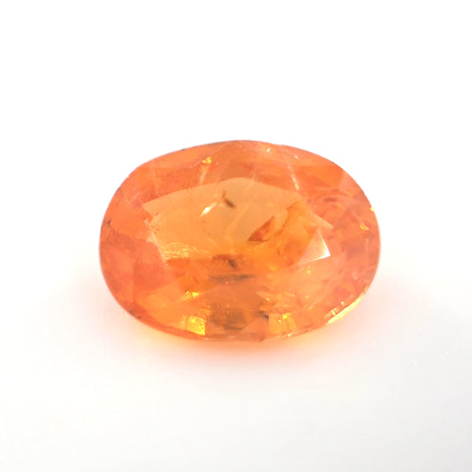 Spessartine Garnet Oval Cut 1.59 Ct – Mandarin Orange Natural Garnet