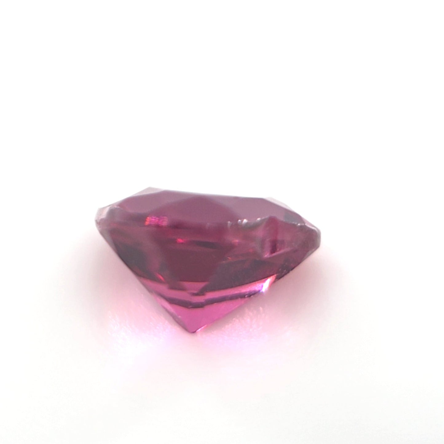 Rhodolite Garnet Heart Cut 0.97 Ct – Raspberry Red Natural Garnet