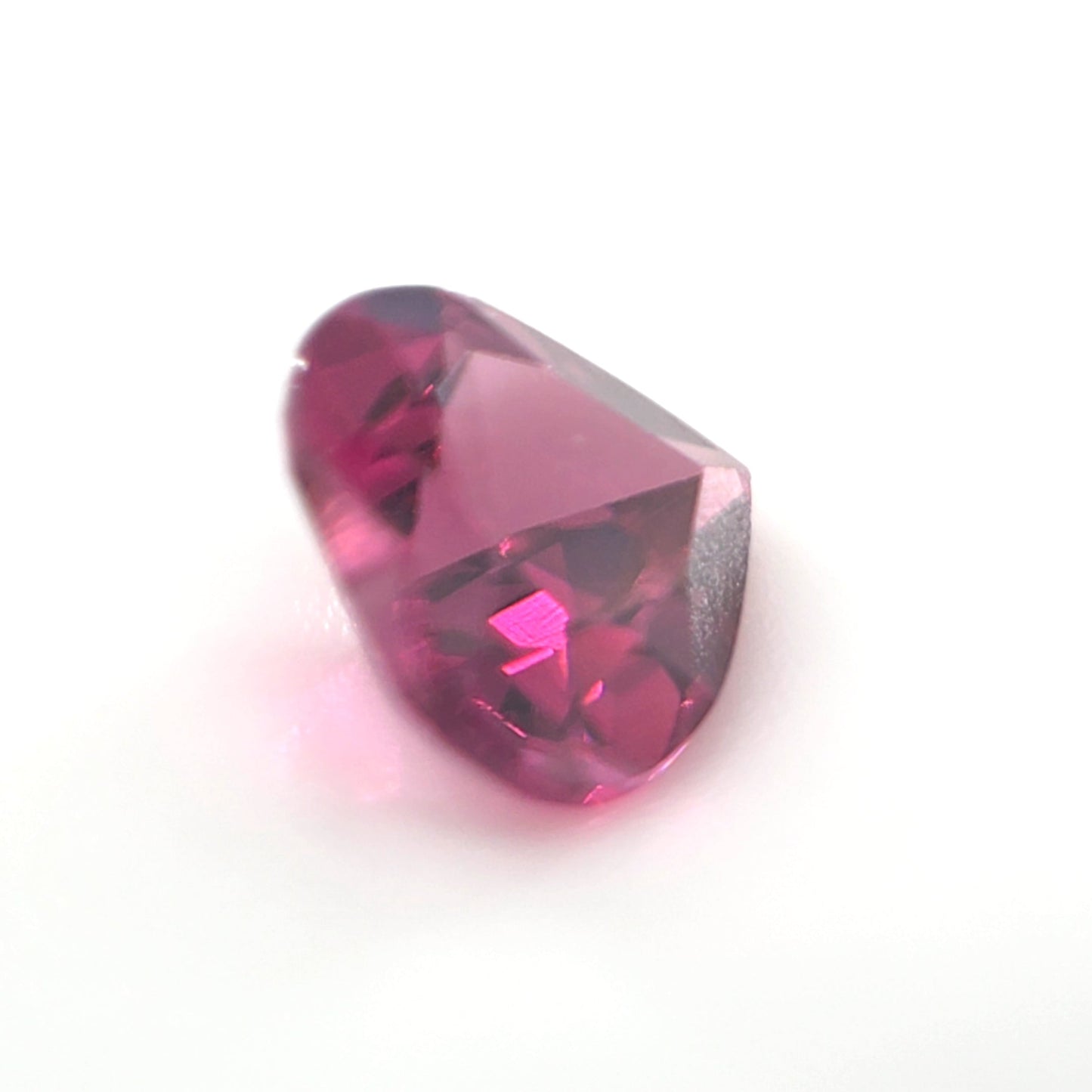 Rhodolite Garnet Heart Cut 0.97 Ct – Raspberry Red Natural Garnet