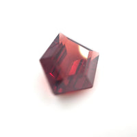 Garnet Shield Step Cut 2.15 Ct – Deep Wine Red Natural Garnet