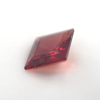 Garnet Princess Cut 0.69 Ct – Deep Red Natural Garnet