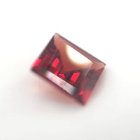 Garnet Princess Cut 0.69 Ct – Deep Red Natural Garnet