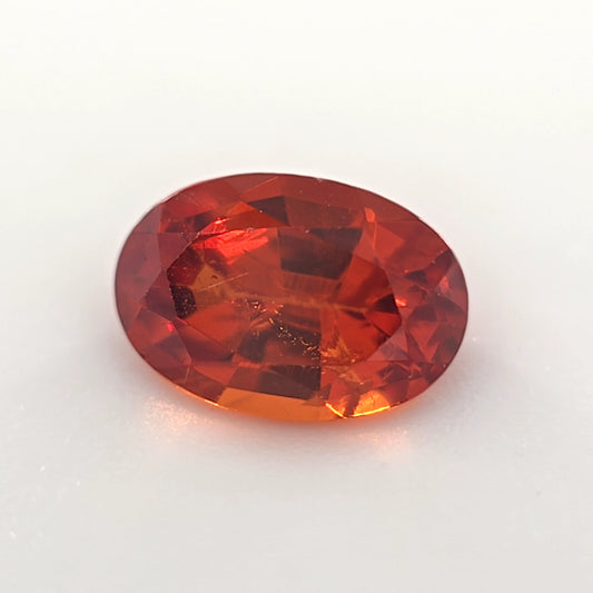 Spessartine Garnet 0.68 Ct Oval Cut – Vivid Orange Loose Garnet
