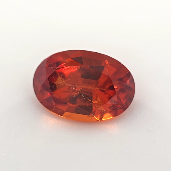 Spessartine Garnet 0.68 Ct Oval Cut – Vivid Orange Loose Garnet