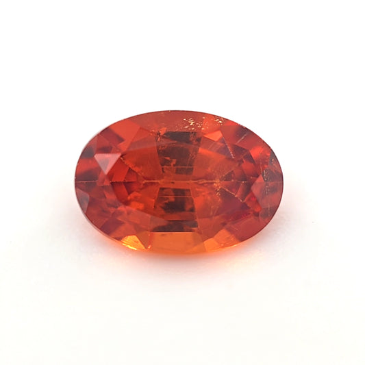 Spessartine Garnet 0.69 Ct Oval Cut – Vivid Orange Loose Garnet