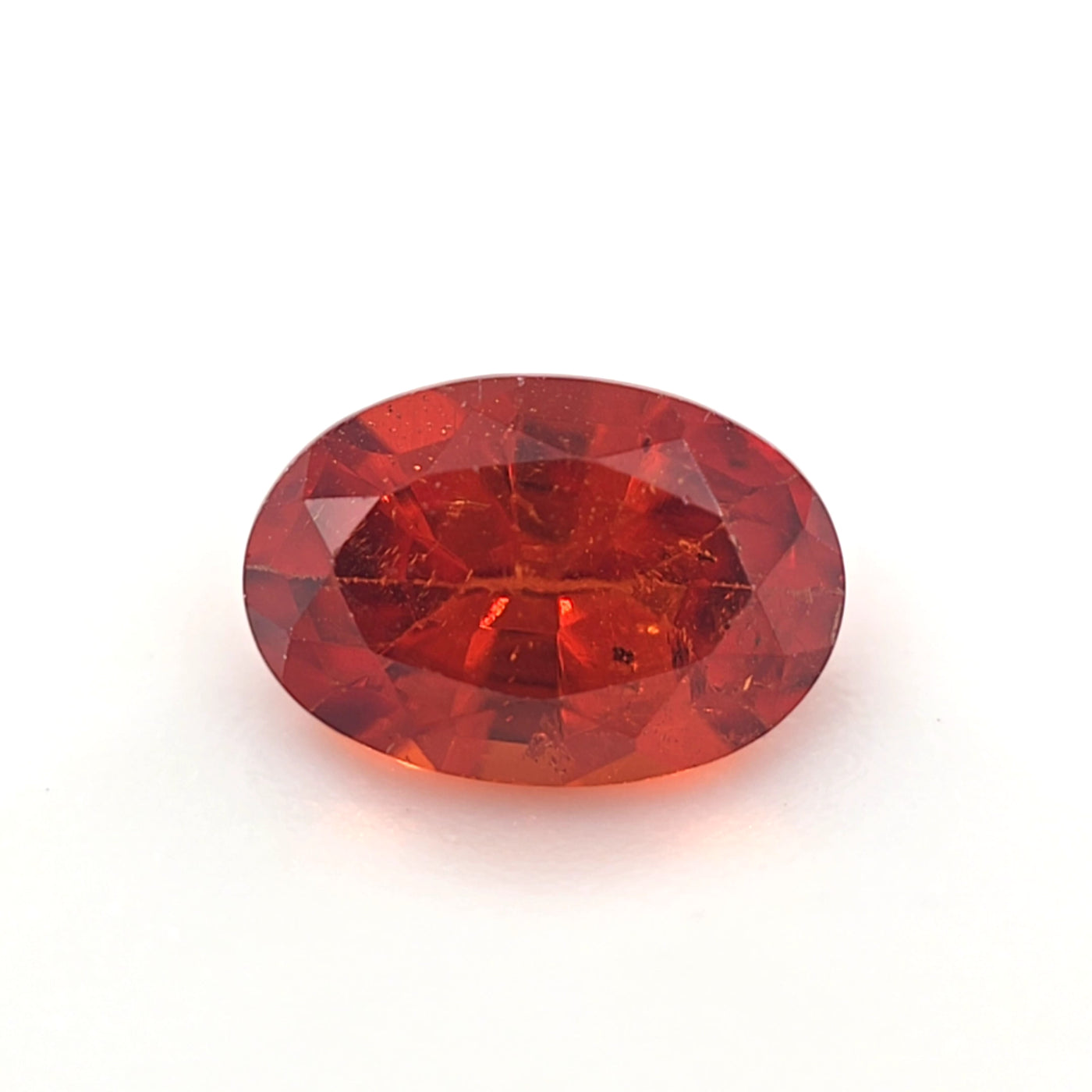 Spessartine Garnet 0.62 Ct Oval Cut – Vivid Orange Loose Garnet